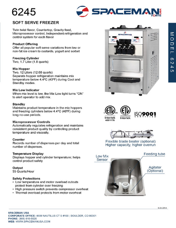 Spec Sheet