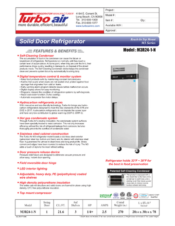 Spec Sheet