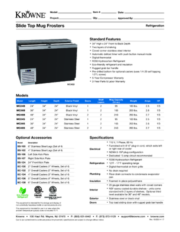 Spec Sheet