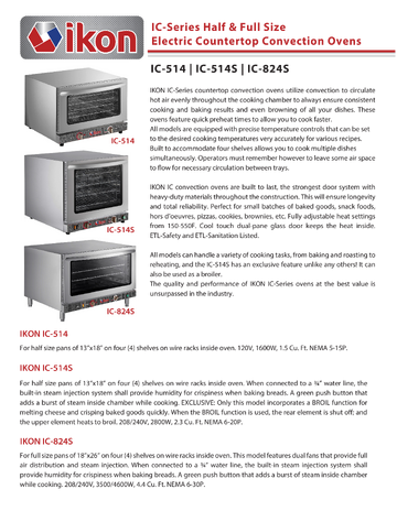 Spec Sheet