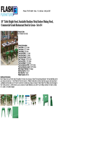 Spec Sheet
