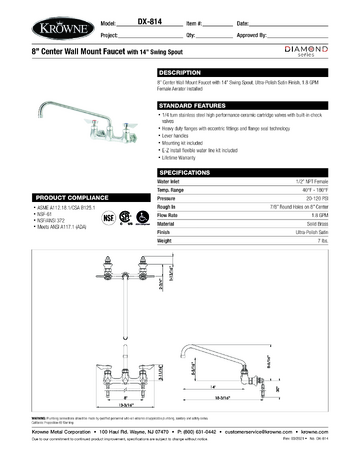Spec Sheet