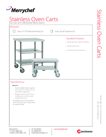 Spec Sheet