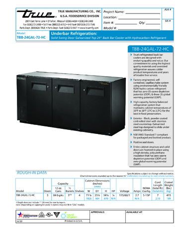 Spec Sheet