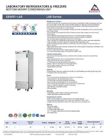 Spec Sheet