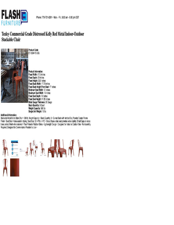 Spec Sheet