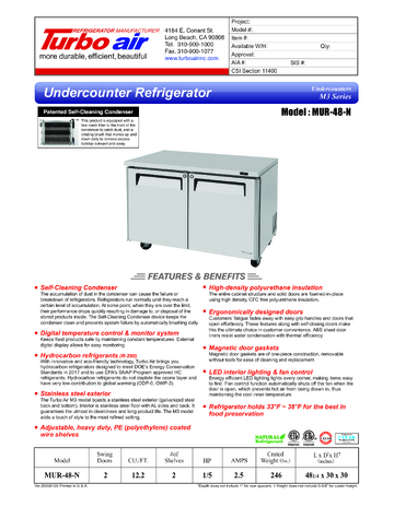 Spec Sheet