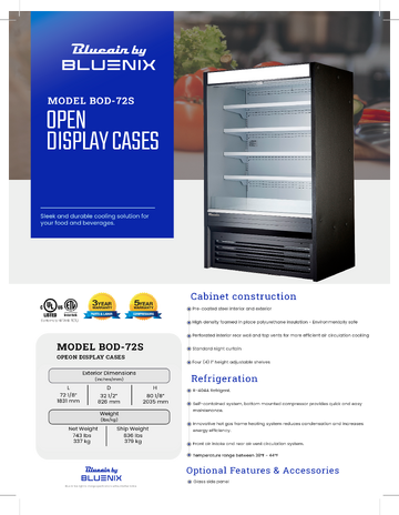 Spec Sheet