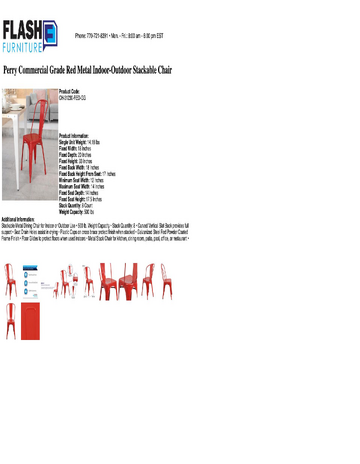 Spec Sheet