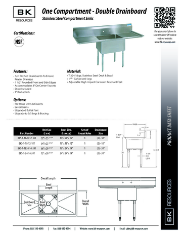Spec Sheet