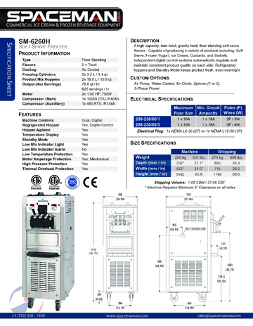 Spec Sheet