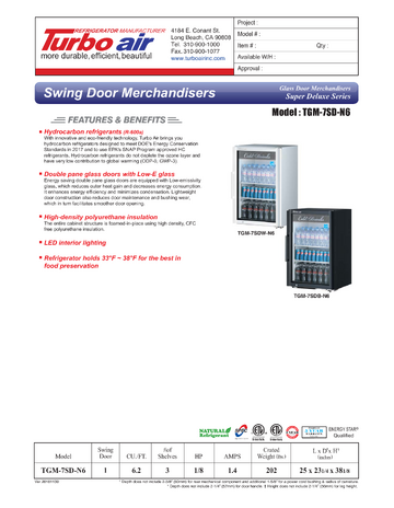 Spec Sheet