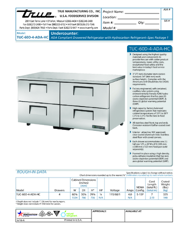 Spec Sheet