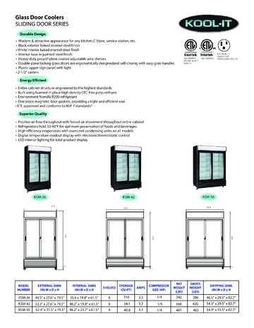 Spec Sheet