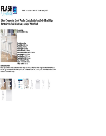 Spec Sheet