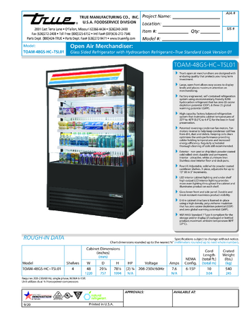 Spec Sheet