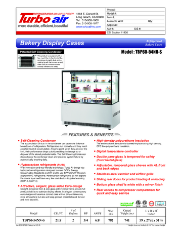 Spec Sheet