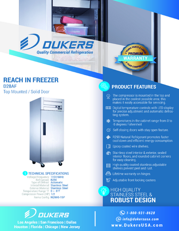 Spec Sheet