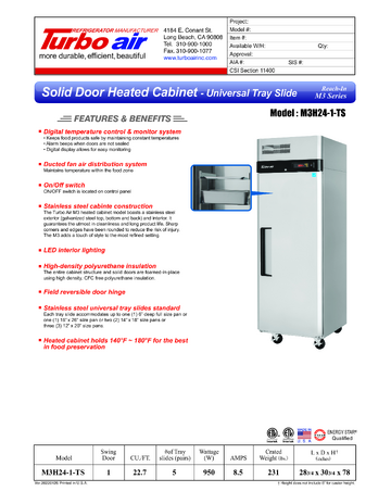 Spec Sheet