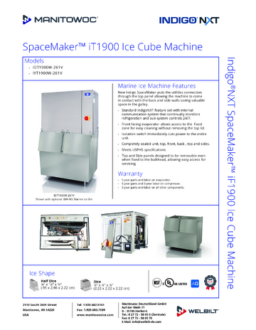 Spec Sheet