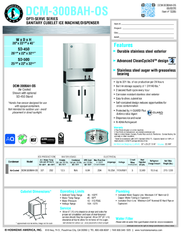 Spec Sheet