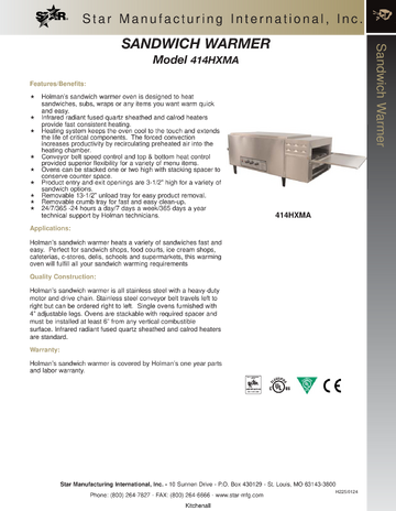 Spec Sheet