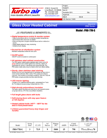Spec Sheet