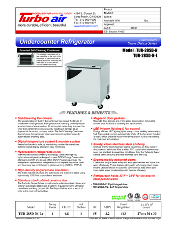 Spec Sheet