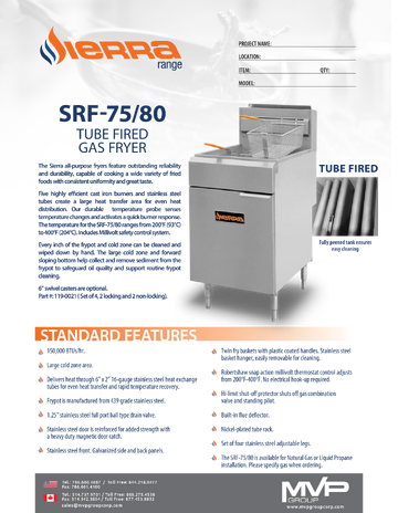 Spec Sheet