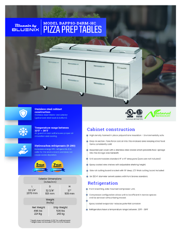Spec Sheet