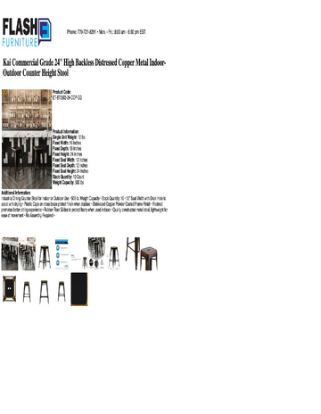 Spec Sheet