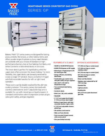 Spec Sheet