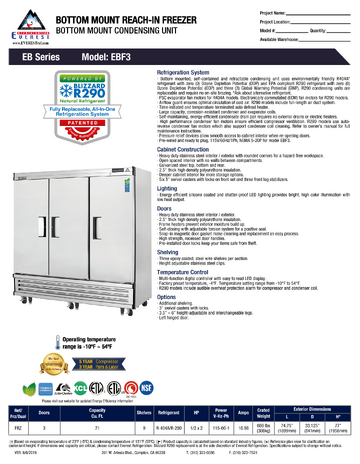 Spec Sheet