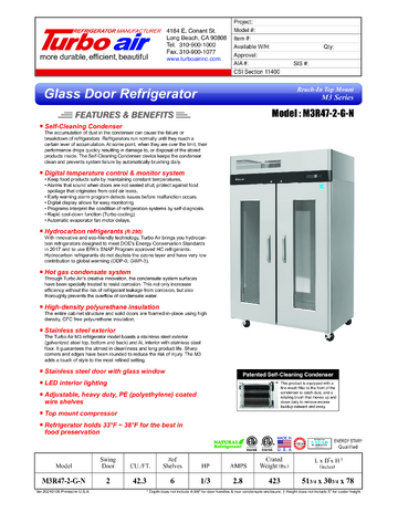 Spec Sheet