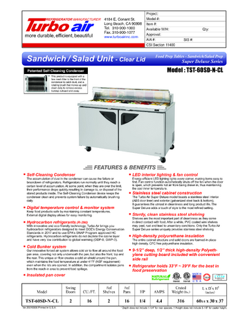 Spec Sheet