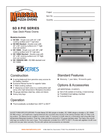 Spec Sheet