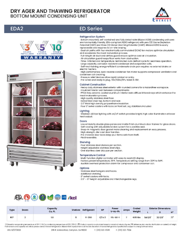 Spec Sheet
