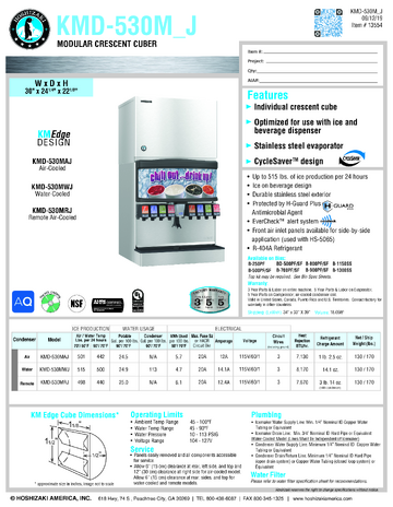 Spec Sheet