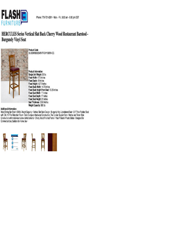 Spec Sheet