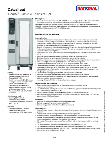 Spec Sheet
