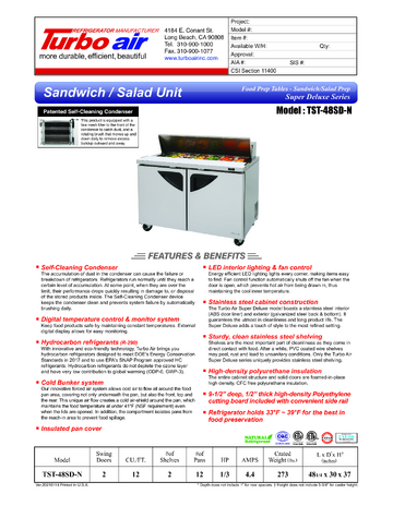 Spec Sheet