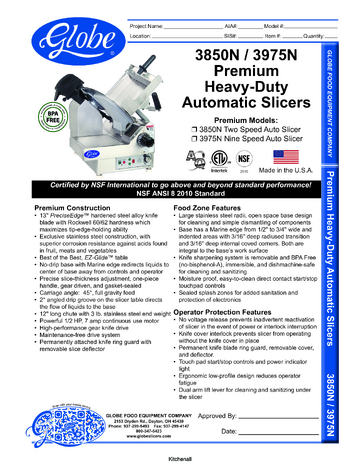 Spec Sheet