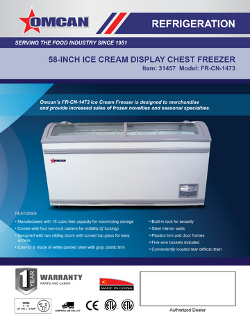 Spec Sheet