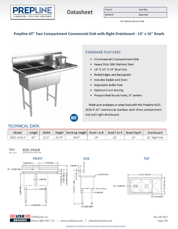 Spec Sheet