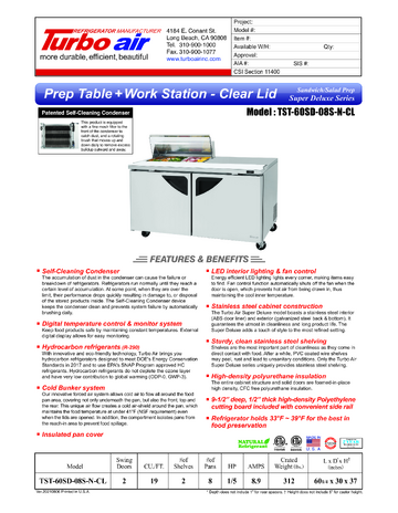 Spec Sheet