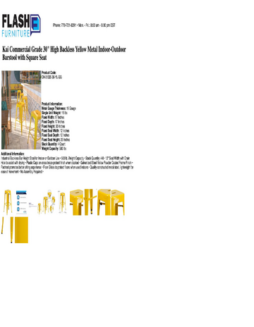 Spec Sheet