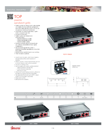 Spec Sheet