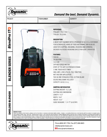 Spec Sheet