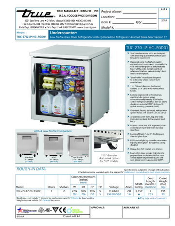 Spec Sheet
