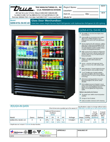 Spec Sheet
